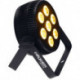 Algam Lighting SLIMPAR-710-HEX - Projecteur LEDs 7x10W 6-en-1 RGBWAU slim