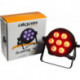 Algam Lighting SLIMPAR-710-HEX - Projecteur LEDs 7x10W 6-en-1 RGBWAU slim