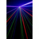 Algam Lighting SPECTRUM3000RGB - Laser d'animation Professionnel Scanner multicolore 3000mW RGB ILDA et DMX