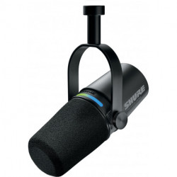 Shure MV7I - Microphone avec interface USB et entrée combo intégrée