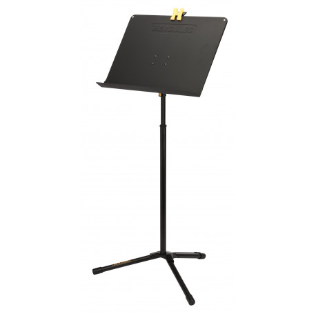 Hercules BS200B-PLUS - Pupitre orchestre plateau plein noir QUICK-N-EZ